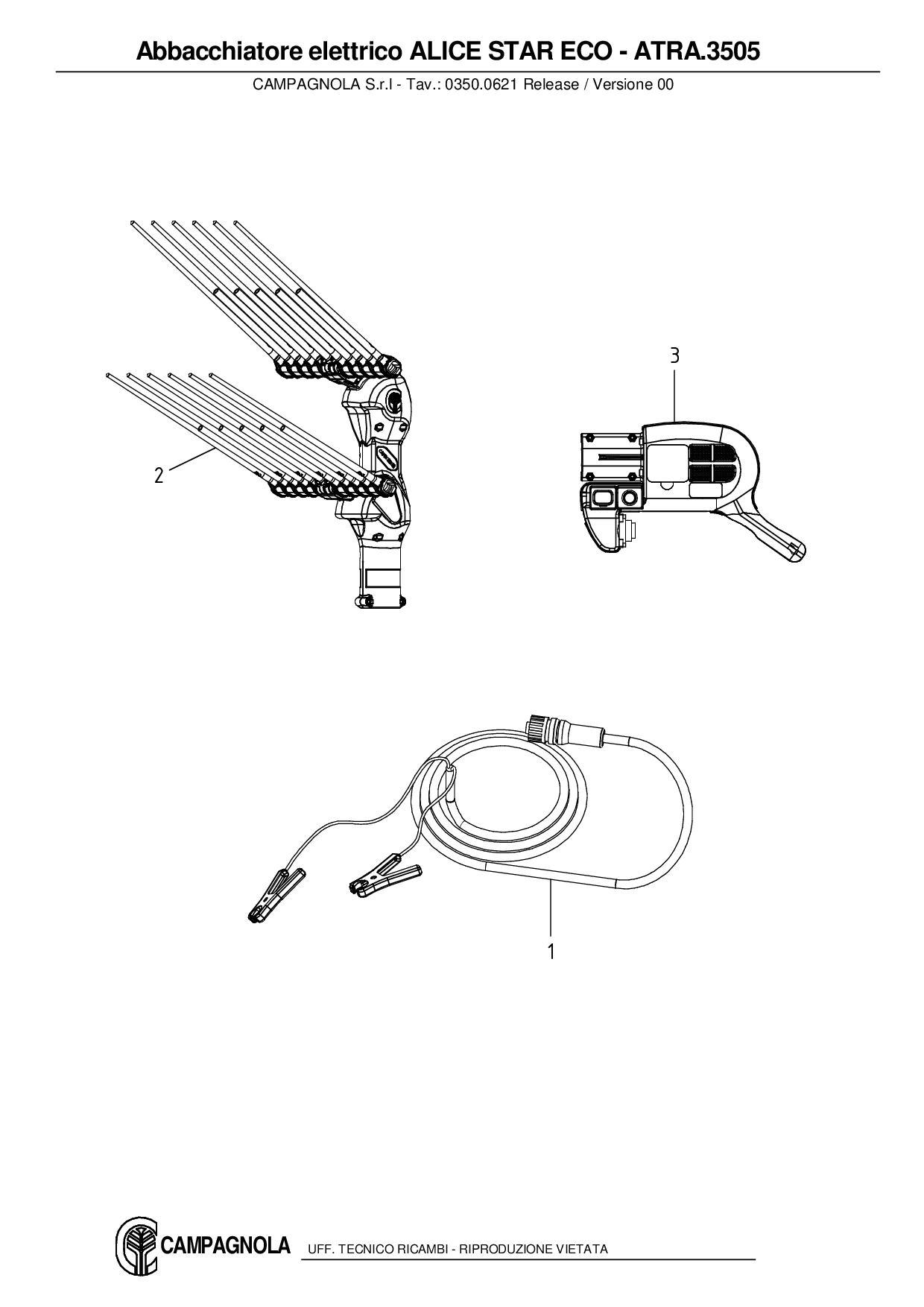 ATRA.3505_Abbacchiatore elettrico ALICE STAR ECO